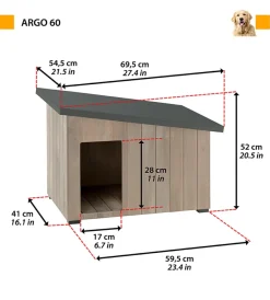 Cucce E Accessori Relativi-Ferplast Cuccia per cani da esterno 