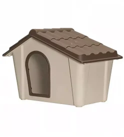 Hot Cuccia per cani da esterno artplast "pc2t" in polipropilene tortora 79x59,2x60,8 cm Cucce E Accessori Relativi