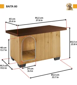 Clearance Cuccia per cani da esterno 