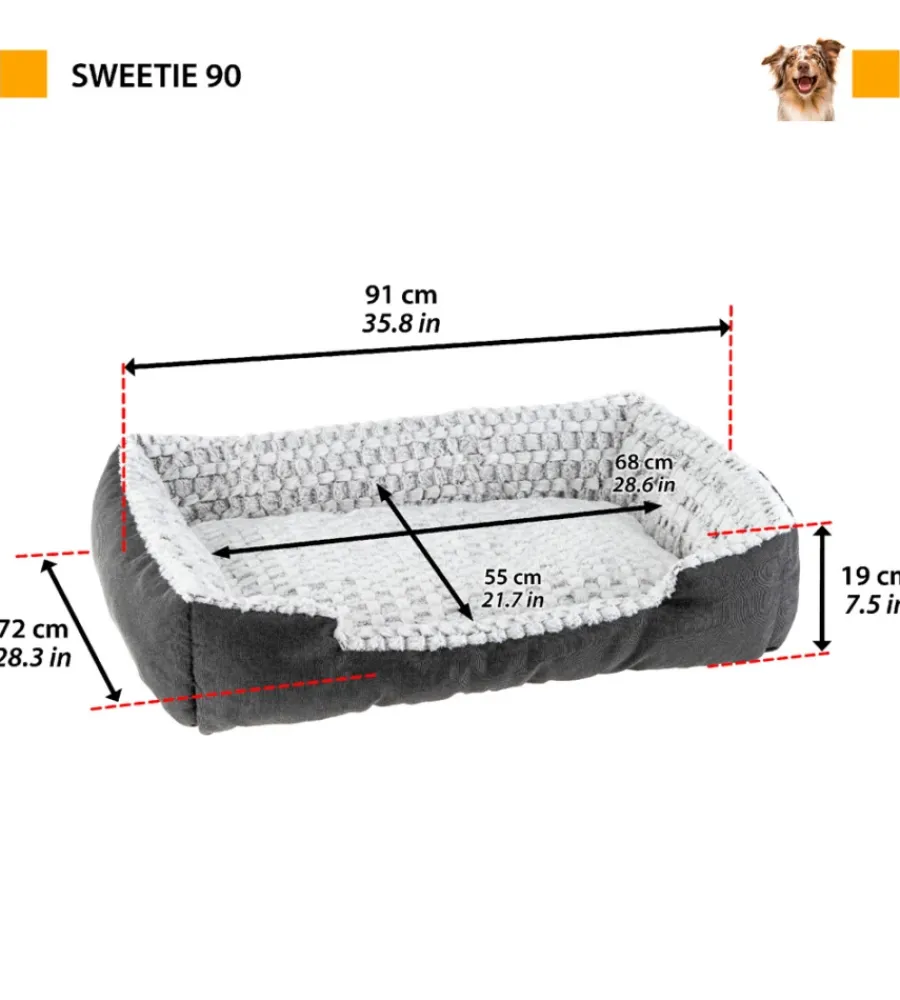Ferplast Cuscini E Brandine|Cuccia per cani e gatti sweetie 90 -