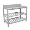 Barbecue|Cucina da esterno modulare solaria "modulo 5" in alluminio grigio chiaro 120x60x90 cm