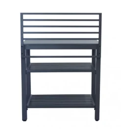Barbecue- Cucina da esterno modulare elica garden "oklahoma 1" in alluminio antracite 90x62x125 cm