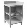 Clearance Cucina da esterno modulare solaria "modulo 2" in alluminio grigio chiaro 60x60x90 cm Barbecue