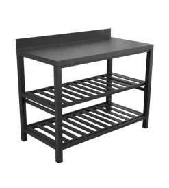 Barbecue- Cucina da esterno modulare solaria "modulo 5" in alluminio antracite 120x60x90 cm