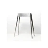 Barbecue-Lisa Cuocispiedini a carbonella "miami 500" in acciaio inox 60x36x83 cm