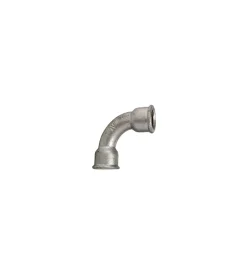 Tubi E Raccordi- Curva zincata a 90° femmina - femmina 1/2"