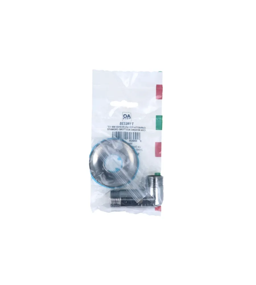 Docce E Accessori- Curvetta per saliscendi, ottone, cromato
