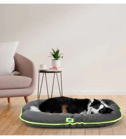 Clearance Cuscino per cani "oscar 100" nero, 100x70x12 cm - Cuscini E Brandine
