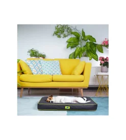 Outlet Cuscino "polo 80" nero, 80x50x8 cm - Cuscini E Brandine