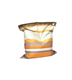 Clearance Cuscinone riga gialla armonia 135x135x160 cm Poltrone E Pouf