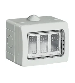 Serie Civili|Custodia magic idrobox 3 p.ip55 sfuso - bticino.