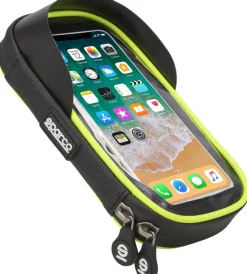 Bici-Sparco Custodia porta cellulare per bici in microfibra, 19x11x5,5 cm