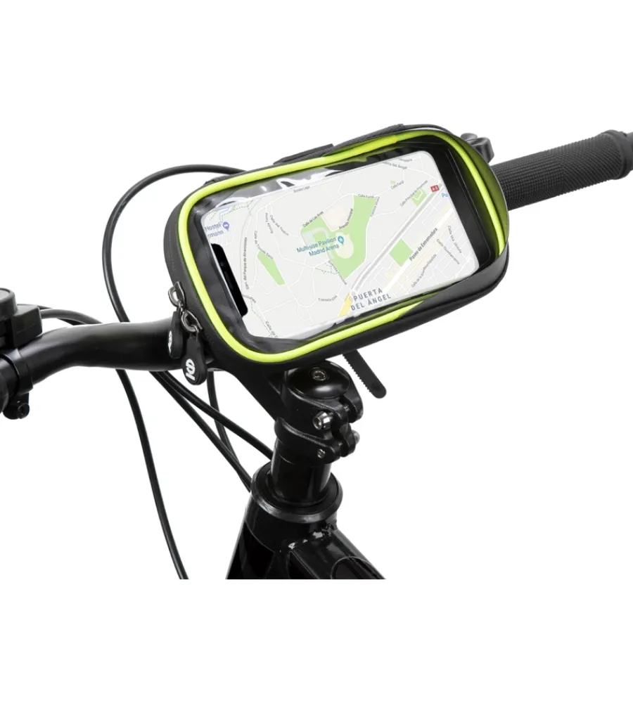 Bici-Sparco Custodia porta cellulare per bici in microfibra, 19x11x5,5 cm
