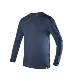 Best t-shirt da lavoro manica lunga ml mono organic blu, tg l T-Shirt E Camicie|T-Shirt E Camicie