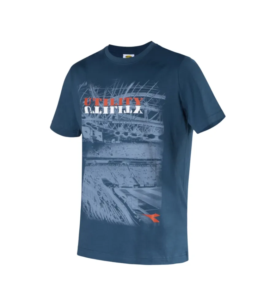 T-Shirt E Camicie|T-Shirt E Camicie-Diadora t-shirt da lavoro manica corta organic blu, tg xl