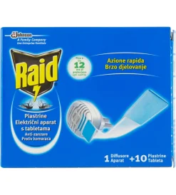 Hot Diffusore e piastrine antizanzare raid "base" Coltivazione E Cura