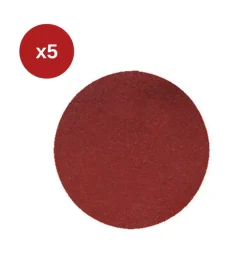 Valex Accessori Per Levigatrici|Disco abrasivo con fissaggio a strappo per levigatrice muro elettrica "lm710" 225 mm 120 grana 5 pezzi