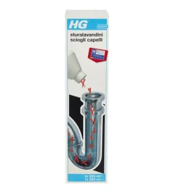 Detersivi E Accessori- Disgorgante sturalavandini sciogli capelli, 1x200 ml+1x250 ml