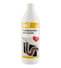 HG Detersivi E Accessori|Disgorgante sturalavandino per cucine, 1 litro