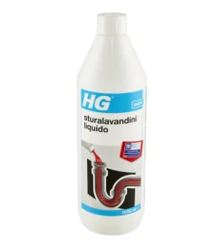 HG Detersivi E Accessori|Disgorgante sturalavandini liquido, 1 litro