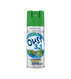 Clearance Disinfettante spray elimina odori oust "open air fresh garden" 3 in 1 400 ml Detersivi E Accessori