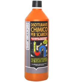 New Disotturante chimico per scarichi, 1 litro Sgorgatubi