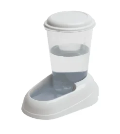 Ciotole-Ferplast Distributore d'acqua per cani e gatti 3 lt - nadir bianco -