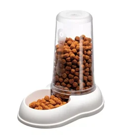 Ciotole-Ferplast Distributore di cibo o acqua per cani e gatti "azimut 1500", bianco -