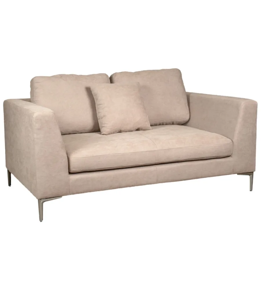 Divani- Divano 2 posti bellahome "camilla" beige 170x104x89 cm