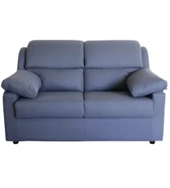 BellaHome Divani|Divano 2 posti "firenze" avio tessuto sfoderabile e antimacchia, 150x95x93 cm
