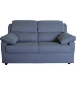 BellaHome Divani|Divano 2 posti maxi "firenze" avio tessuto sfoderabile e antimacchia, 170x95x93 cm