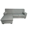 Sale Divano con penisola reversibile bellahome "tris" grigio 218x162x90cm Divani