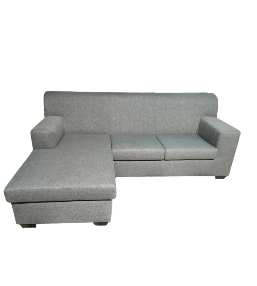 Sale Divano con penisola reversibile bellahome "tris" grigio 218x162x90cm Divani