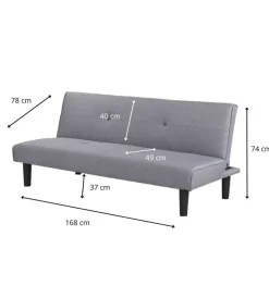 Divani|Divano letto 3 posti 