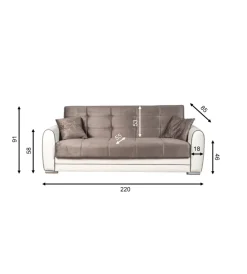 BellaHome Divani|Divano letto 