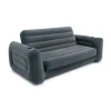 New Divano letto gonfiabile 2 posti colore grigio 203x231x66 cm - cod. 66552np Campeggio