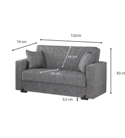 BellaHome Divani|Divano letto 