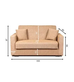 Divani-BellaHome Divano letto 