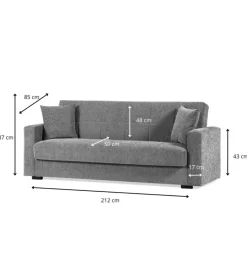 Divani-BellaHome Divano letto 