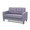 Divani|Divano "river" 2 posti blu jeans, 145x78x95 cm