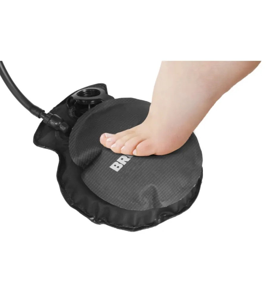 Campeggio-Brunner Doccia portatile da campeggio con pedale "splash" 15 l