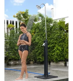 Sale Doccia solare da esterno con miscelatore 50x50x218 cm - cod. 58694 Piscine