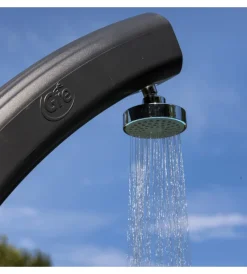 Hot Doccia solare per giardino gre in resina con lavapiedi 25 l - cod. ssr25 Piscine