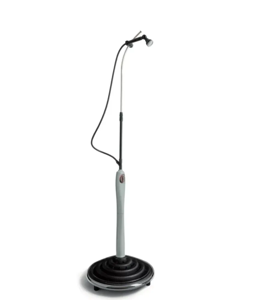 Doccia solare sunny style premium con acqua calda da esterno - grigia Piscine