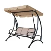 Mobili Da Giardino E Accessori-EuroGarden Dondolo da giardino 3 posti "hawaii" beige 195x115x172 cm