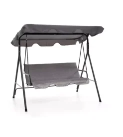 Mobili Da Giardino E Accessori|Dondolo da giardino a tre posti "playa" antracite,  170x118x155 cm