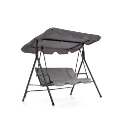 Mobili Da Giardino E Accessori|Dondolo da giardino a tre posti "playa" antracite,  170x118x155 cm