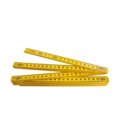 Strumenti Di Misurazione|Doppiometro in legno giallo