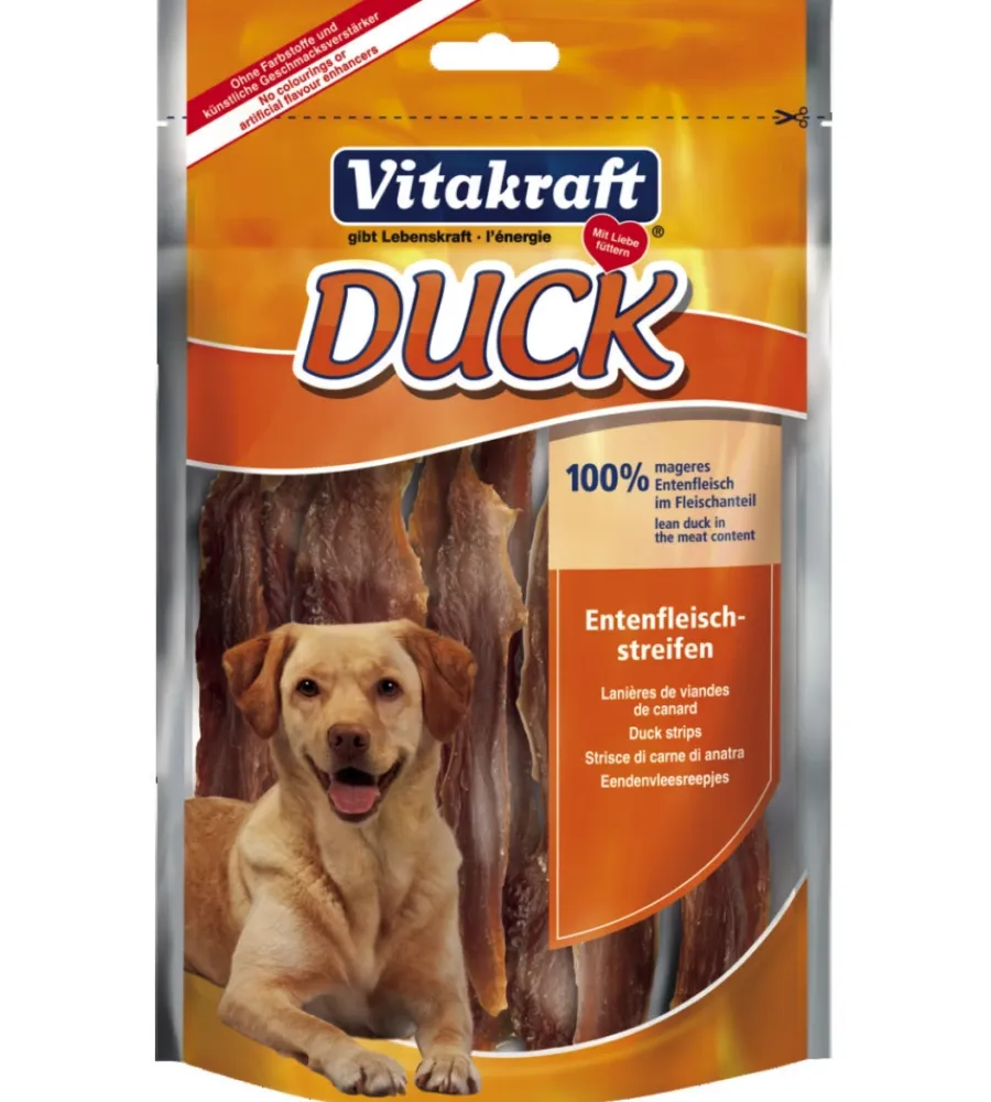 Stick-Vitakraft Duck strisce di carne di anatra 80 gr. -