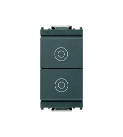 Sale Due pulsanti 1p no 10a grigio - vimar Serie Civili